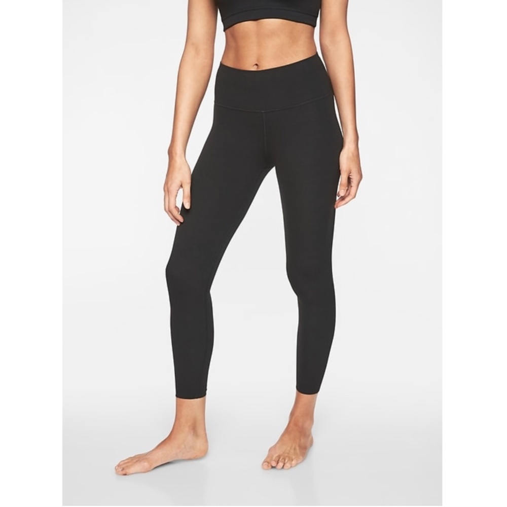 NWT Athleta Elation 7/8 Yoga Tight Solid Black